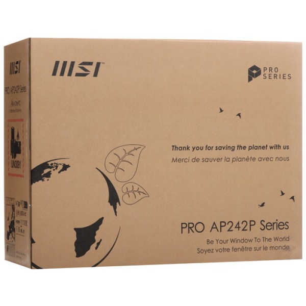 23.8" Моноблок MSI PRO AP242P 14M-676XRU [9S6-AE0622-676]