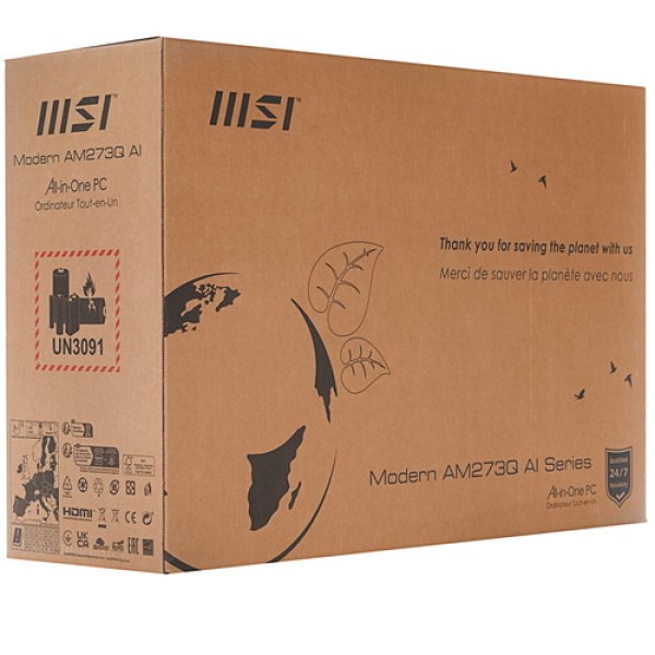27" Моноблок MSI Modern AM273Q AI 1UM-091XRU [9S6-AF0111-091]