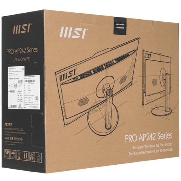 23.8" Моноблок MSI PRO AP242 13M-286RU [9S6-AE0612-286]