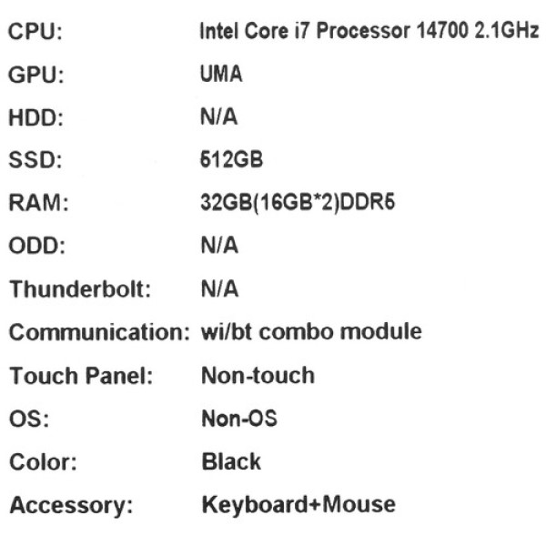 23.8" Моноблок MSI PRO AP242P 14M-808XRU [9S6-AE0621-808]