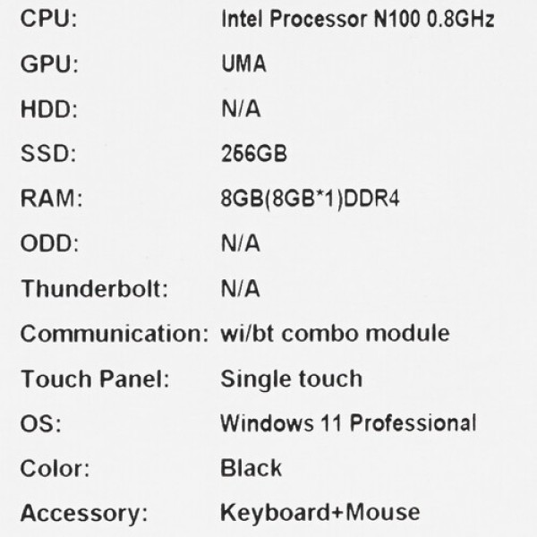 15.6" Моноблок MSI PRO AP162T ADL-021RU [9S6-A60211-021]
