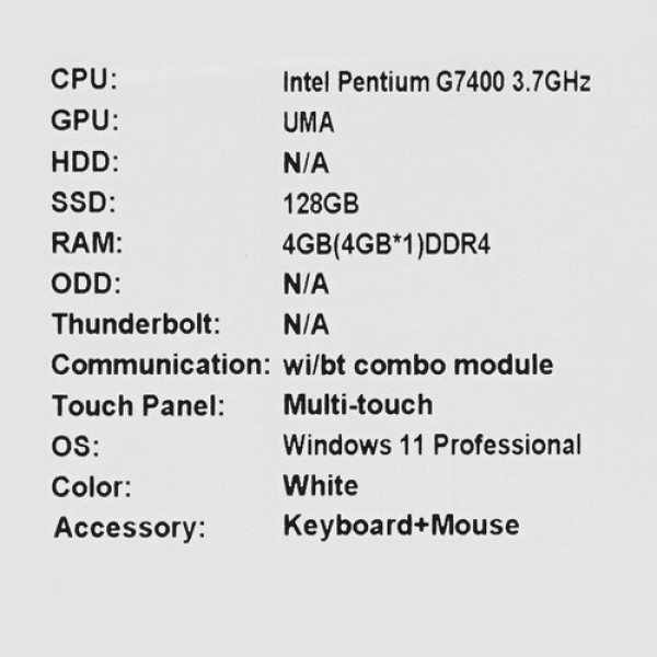 21.5" Моноблок MSI PRO AP222T 13M-086RU [9S6-AC0112-086]