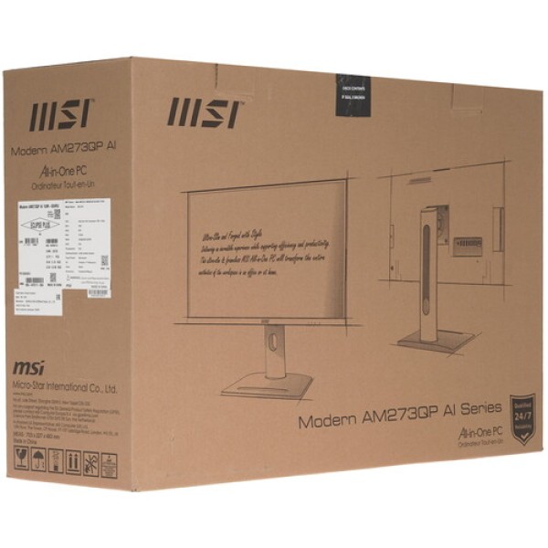 27" Моноблок MSI Modern AM273QP AI 1UM-004RU [9S6-AF0111-004]
