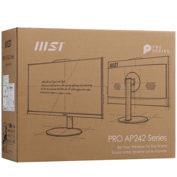 23.8" Моноблок MSI PRO AP242 12M-292XRU [9S6-AE0612-467]