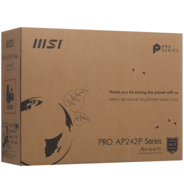 23.8" Моноблок MSI PRO AP242P 14M-676XRU [9S6-AE0622-833]