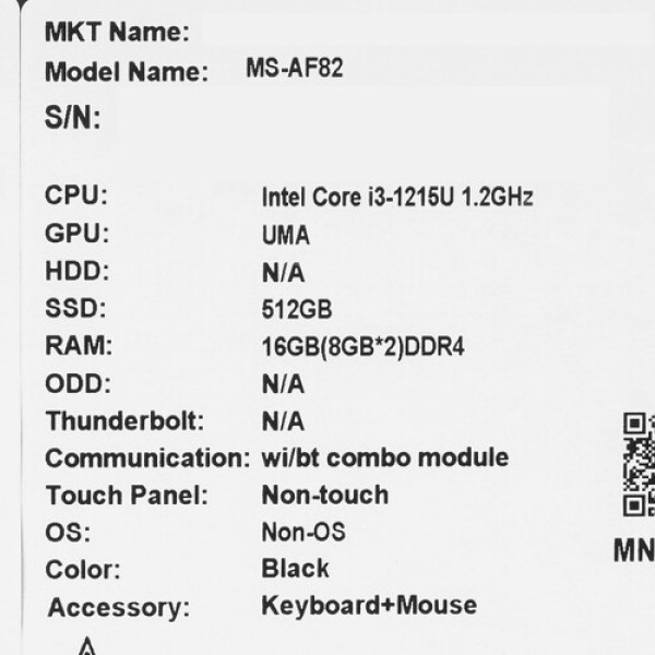 27" Моноблок MSI Modern AM272P 12M-645XRU [9S6-AF8211-1015]