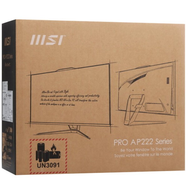 21.5" Моноблок MSI PRO AP222T 13M-089RU [9S6-AC0111-089]