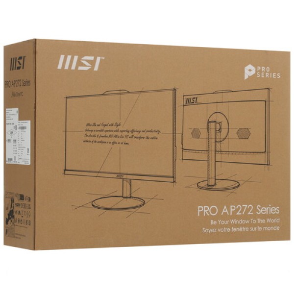 27" Моноблок MSI PRO AP272 13M-423XRU [9S6-AF8312-423]