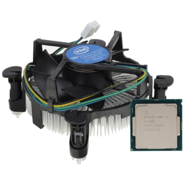 Процессор Intel Core i3-8300 3.7GHz, 4C/4T, 8Mb L3, DDR4-2400, GPU UHD 630, TDP-65W, LGA1151-v2, BOX [BX80684I38300]