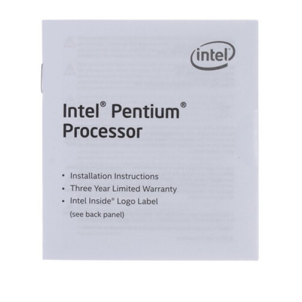 Процессор Intel Pentium G4600 3.6GHz 3Mb DDR3L/DDR4-1600/2133 HD630 TDP-51w LGA1151 BOX [BX80677G4600]