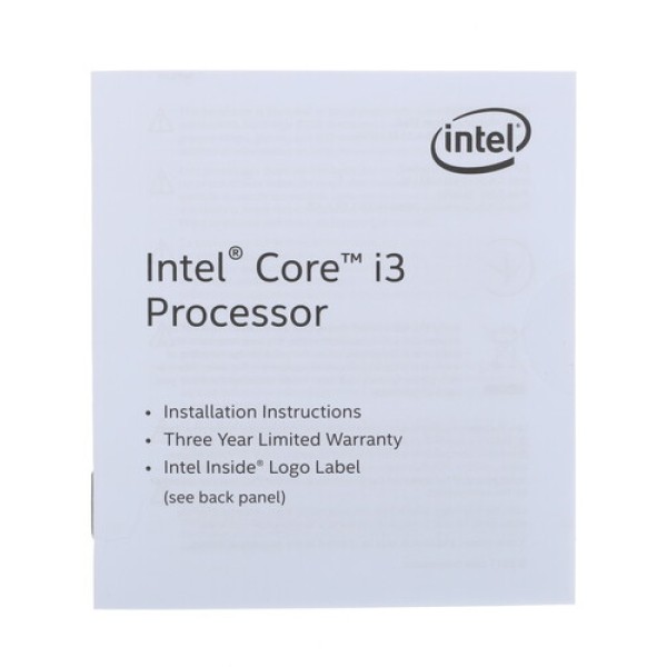 Процессор Intel Core i3-8300 3.7GHz, 4C/4T, 8Mb L3, DDR4-2400, GPU UHD 630, TDP-65W, LGA1151-v2, BOX [BX80684I38300]