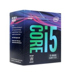 Процессор Intel Core i5-8600 3.1/4.3GHz, 6C/6T, 9Mb L3, DDR4-2666, GPU UHD 630, TDP-65W, LGA1151-v2, BOX [BX80684I58600]