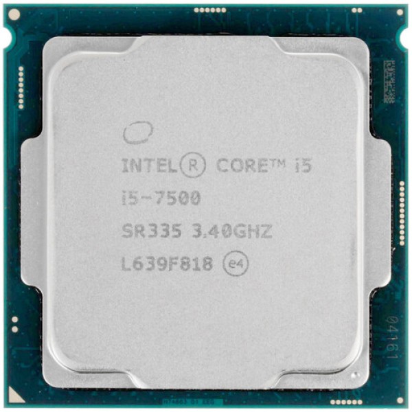 Процессор Intel Core i5-7500 3.4GHz (TB up to 3.8GHz) 6Mb DDR3L/DDR4-1600/2133 HD600 TDP-65w LGA1151 BOX [BX80677I57500]