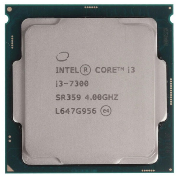 Процессор Intel Core i3-7300 4.0GHz 4Mb DDR3L/DDR4-1600/2133 HD630 TDP-51w LGA1151 OEM [CM8067703014426]