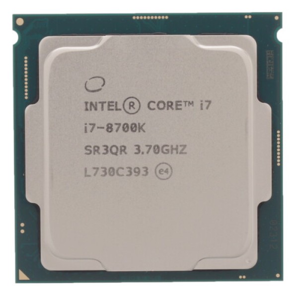 Процессор Intel Core i7-8700K 3.7/4.7GHz, 6C/12T, 12Mb L3, DDR4-2666, GPU UHD 630, TDP-95W, LGA1151-v2, BOX (без кулера) [BX80684I78700K]