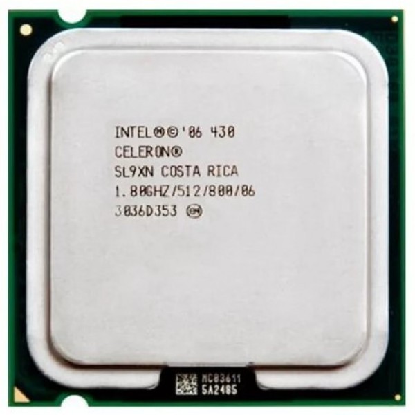 Процессор Intel Celeron [430] 1.8GHz 800MHz 512Kb TDP-35w LGA775 OEM