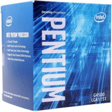 Процессор Intel Pentium G4500 3.5GHz 3Mb DDR3L/DDR4-1600/2133 HDGraphics530 TDP-65w LGA1151 BOX