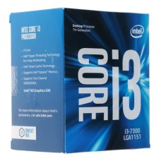 Процессор Intel Core i3-7300 4.0GHz 4Mb DDR3L/DDR4-1600/2133 HD630 TDP-51w LGA1151 BOX [BX80677I37300]
