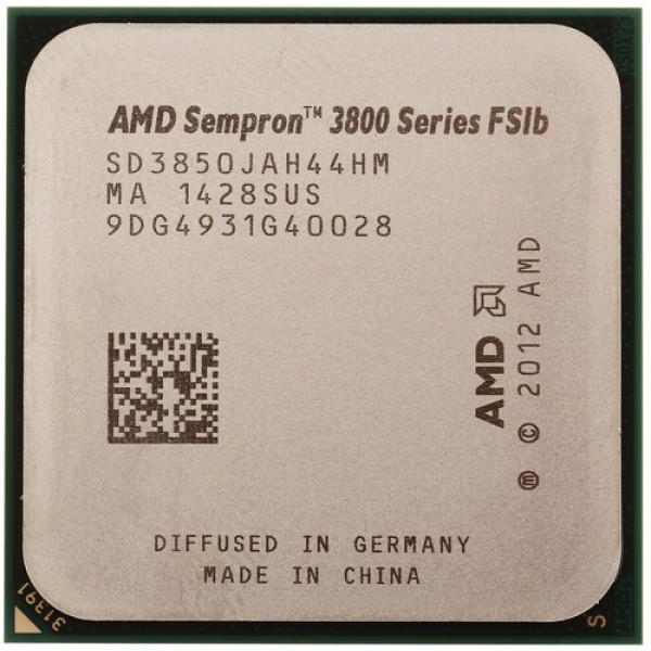 Процессор AMD Sempron 3850 1.3GHz 2Mb 1xDDR3-1600 Graf-HD8280/450Mhz AM1 OEM