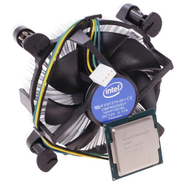 Процессор Intel Pentium G4500 3.5GHz 3Mb DDR3L/DDR4-1600/2133 HDGraphics530 TDP-65w LGA1151 BOX