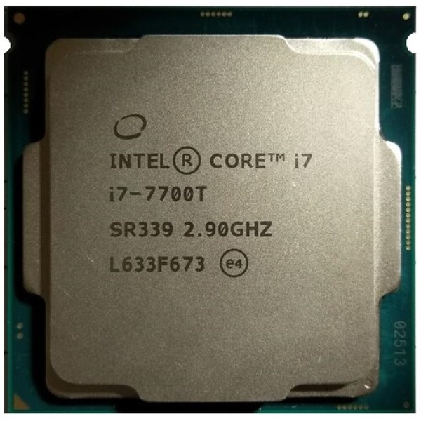 Процессор Intel Core i7-7700T 2.9GHz (TB up to 3.8GHz) 8Mb DDR3L/DDR4-1600/2133 HD600 TDP-35w LGA1151 OEM [CM8067702868