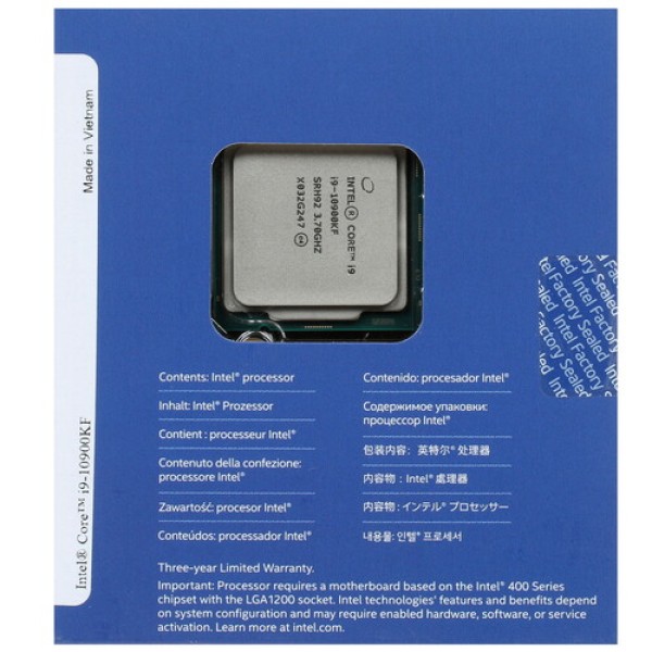 Процессор Intel Core i9-10900KF BOX