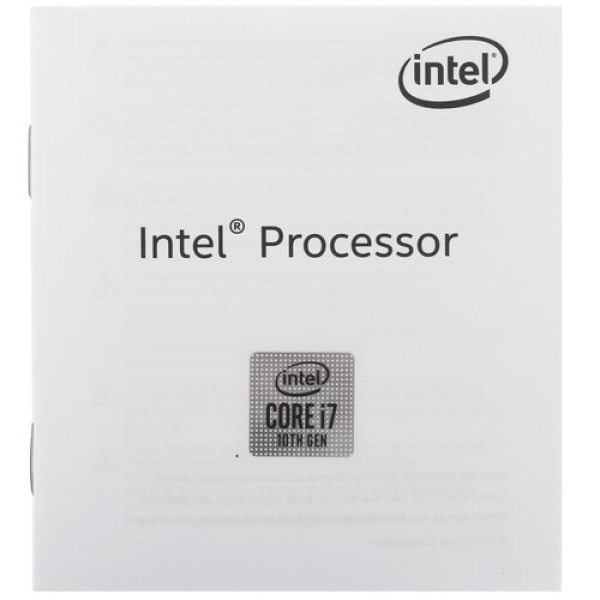 Процессор Intel Core i7-10700K BOX