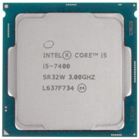 Процессор Intel Core i5-7400 3.0GHz (TB up to 3.5GHz) 6Mb DDR3L/DDR4-1600/2133 HD600 TDP-65w LGA1151 OEM [CM80677028670