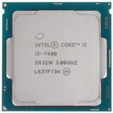 Процессор Intel Core i5-7400 3.0GHz (TB up to 3.5GHz) 6Mb DDR3L/DDR4-1600/2133 HD600 TDP-65w LGA1151 OEM [CM80677028670