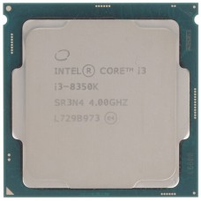 Процессор Intel Core i3-8350K 4.0GHz, 4C/4T, 8Mb L3, DDR4-2666, GPU UHD 630, TDP-95W, LGA1151-v2, OEM [CM8068403376809]