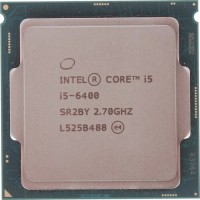 Процессор Intel Core i5-6400 2.7GHz (TB up to 3.3GHz) 6Mb DDR3L/DDR4-1600/2133 HDGraphics530 TDP-65w LGA1151 OEM