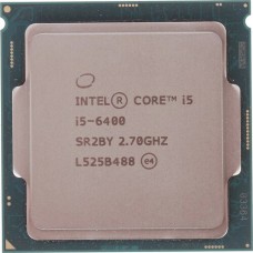 Процессор Intel Core i5-6400 2.7GHz (TB up to 3.3GHz) 6Mb DDR3L/DDR4-1600/2133 HDGraphics530 TDP-65w LGA1151 OEM