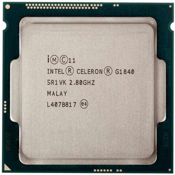 Процессор Intel Celeron G1840 2.80GHz 2Mb 2xDDR3-1333 HD Graphics TDP-53w LGA1150 OEM