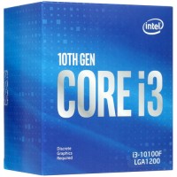 Процессор Intel Core i3-10100F BOX