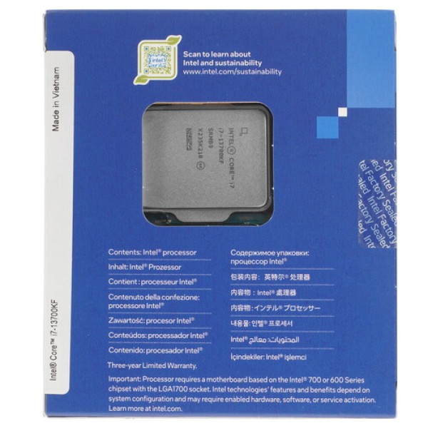 Процессор Intel Core i7-13700KF BOX