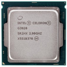 Процессор Intel Celeron G3920 2.9GHz 2Mb DDR3L/DDR4-1600/2133 HDGraphics510 TDP-65w LGA1151 OEM