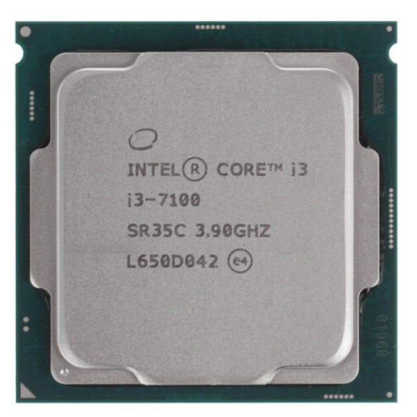Процессор Intel Core i3-7100 3.9GHz 3Mb DDR3L/DDR4-1600/2133 HD630 TDP-51w LGA1151 OEM [CM8067703014612]