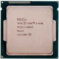 Процессор Intel Core i5-4590 3.3GHz (TB up to 3.7GHz) 6Mb 2xDDR3-1600 HDGraphics4600 TDP-84w LGA1150 OEM