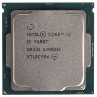 Процессор Intel Core i5-7400T 2.4GHz (TB up to 3.0GHz) 6Mb DDR3L/DDR4-1600/2133 HD600 TDP-35w LGA1151 OEM [CM8067702867