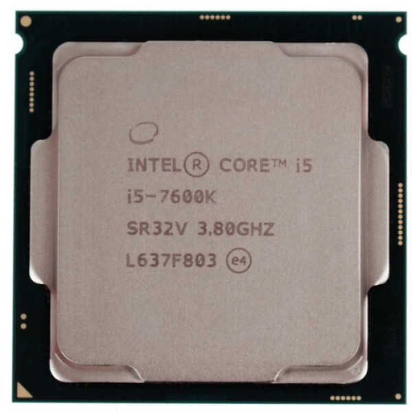 Процессор Intel Core i5-7600K 3.8GHz (TB up to 4.2GHz) 6Mb DDR3L/DDR4-1600/2133 HD600 TDP-95w LGA1151 BOX (без кулера) [