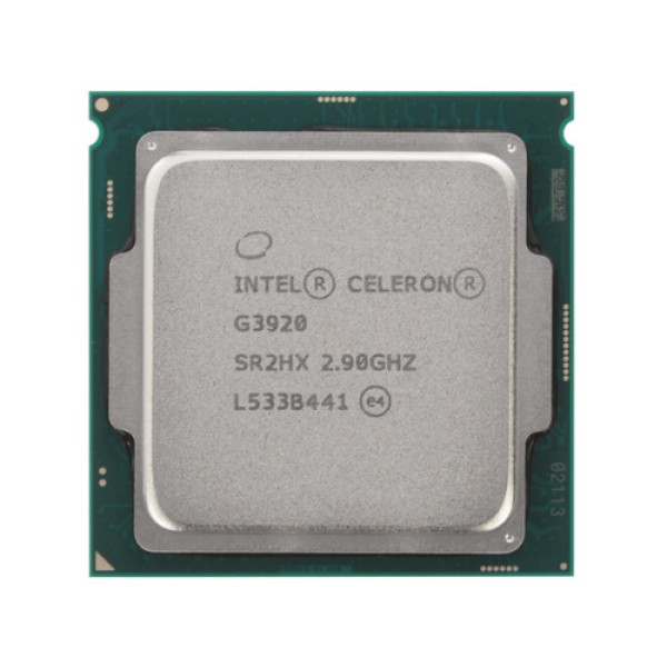 Процессор Intel Celeron G3920 2.9GHz 2Mb DDR3L/DDR4-1600/2133 HDGraphics510 TDP-65w LGA1151 BOX