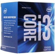 Процессор Intel Core i3-6320 3.9GHz 4Mb DDR3L/DDR4-1600/2133 HDGraphics530 TDP-65w LGA1151 BOX