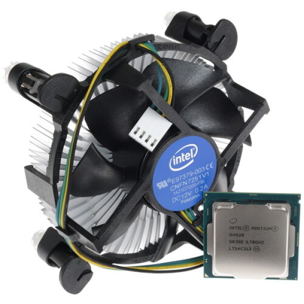 Процессор Intel Pentium G4620 3.7GHz 3Mb DDR3L/DDR4-1600/2133 HD630 TDP-51w LGA1151 BOX [BX80677G4620]