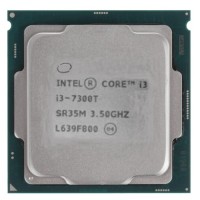 Процессор Intel Core i3-7300T 3.5GHz 4Mb DDR3L/DDR4-1600/2133 HD630 TDP-35w LGA1151 OEM [CM8067703015810]