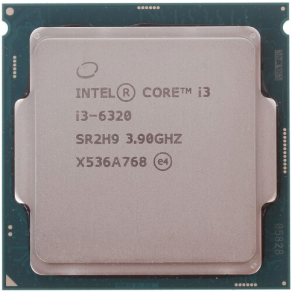 Процессор Intel Core i3-6320 3.9GHz 4Mb DDR3L/DDR4-1600/2133 HDGraphics530 TDP-65w LGA1151 OEM