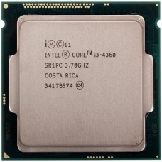 Процессор Intel Core i3-4360 3.7GHz 4Mb 2xDDR3-1600 HDGraphics4600 TDP-54w LGA1150 OEM