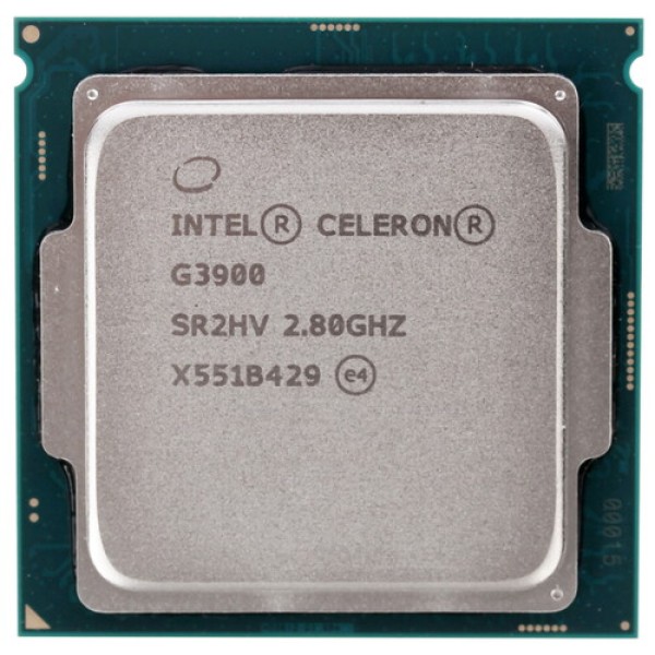 Процессор Intel Celeron G3900 2.8GHz 2Mb DDR3L/DDR4-1600/2133 HDGraphics510 TDP-65w LGA1151 OEM