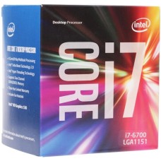 Процессор Intel Core i7-6700 3.4GHz (TB up to 4.0GHz) 8Mb DDR3L/DDR4-1600/2133 HDGraphics530 TDP-65w LGA1151 BOX