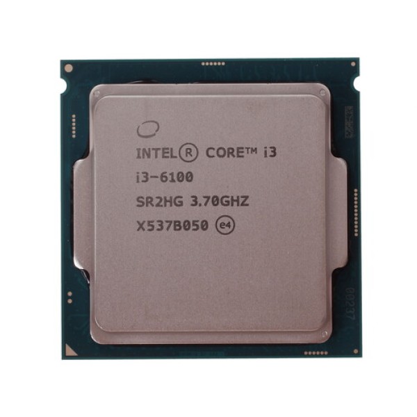 Процессор Intel Core i3-6100 3.7GHz 3Mb DDR3L/DDR4-1600/2133 HDGraphics530 TDP-65w LGA1151 BOX