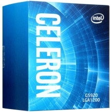 Процессор Intel Celeron G5920 3.5GHz, 2C/2T, 4Mb L3, DDR4-2666, GPU UHD 610, TDP-58W, LGA1200, BOX [BX80701G5920]